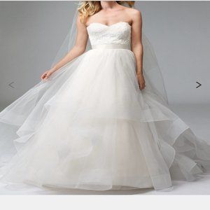 WTOO Rowena Wedding Dress Ivory Size 10